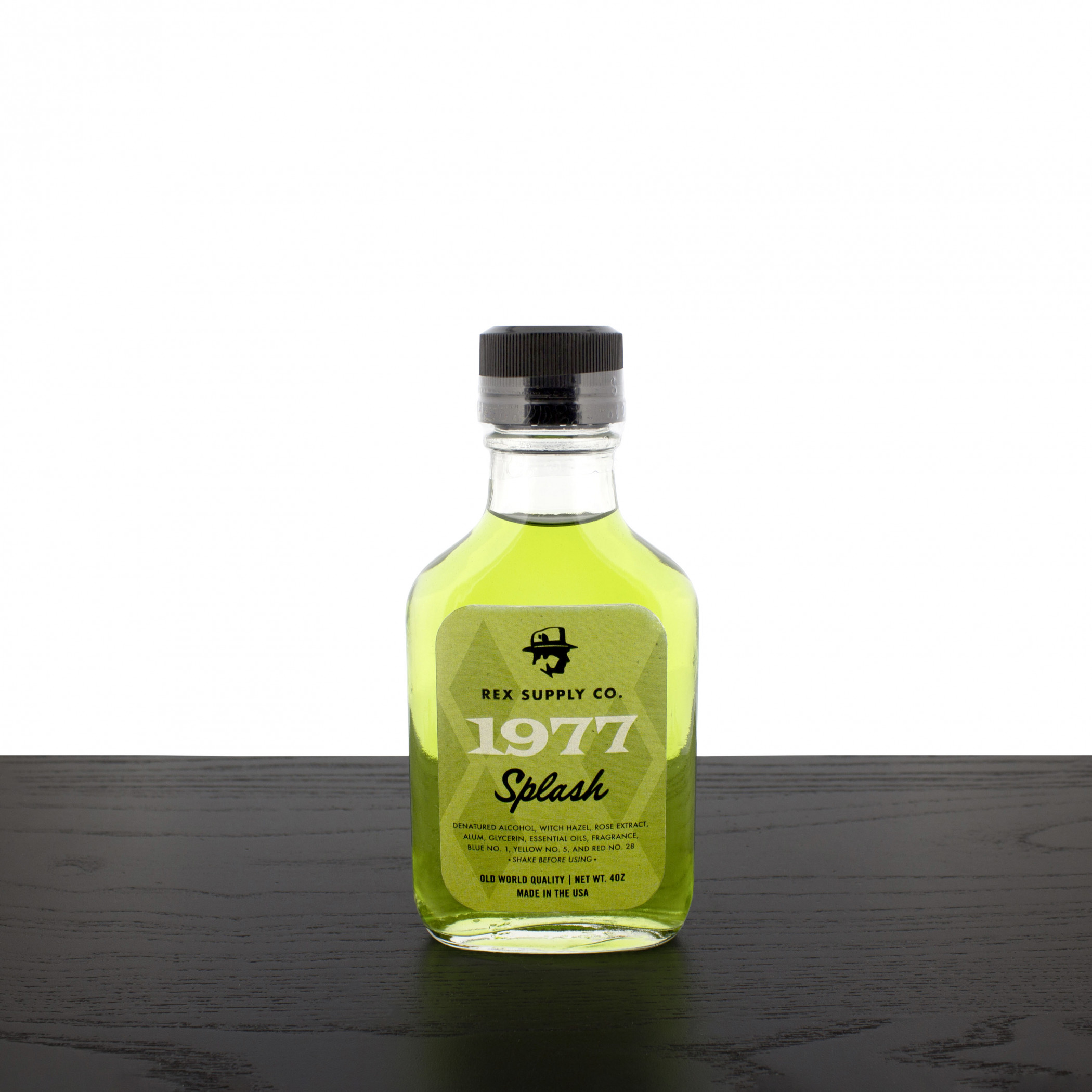 Rex Supply Co. Old World Aftershave Splash, 1977 - West Coast Shaving